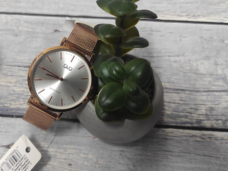 Zegarek QQ C34A-006P Męski Klasyczny Slim mesh