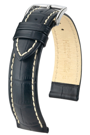 Skórzany wodoodporny pasek do zegarka 20 mm HIRSCH Modena L 10302850-2-20