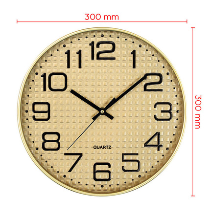 Zegar ścienny MPM E01.4592.80 30 cm czytelny cichy