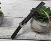 Skórzany pasek do zegarka 14 mm JVD R41701-14 czarny