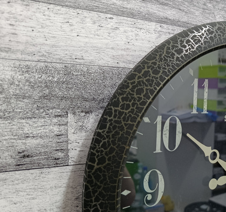 Zegar ścienny SEIKO QXA815K 41 cm retro