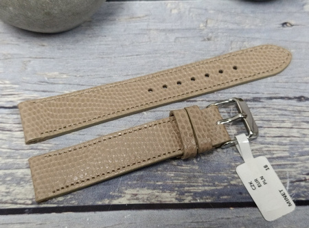 Skórzany pasek do zegarka 16 mm Lavvu LIZARD LSAFF16 skóra licowa
