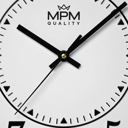 Zegar ścienny MPM E01.4369.90 30 cm czytelny cichy