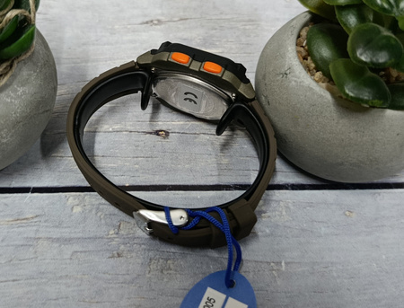 Zegarek Xonix BBQ-005 dziecięcy elektroniczny brązowy