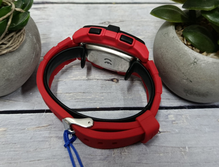Zegarek Xonix DBI-003 męski elektroniczny czerwony 43 mm