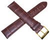 Pasek do zegarka Atlantic 22 mm brązowy XL SBRK-M22GXL