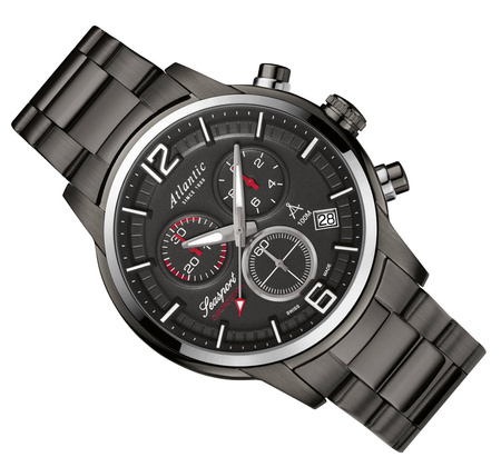 Zegarek Atlantic Seasport 87466.46.45 Chronograf