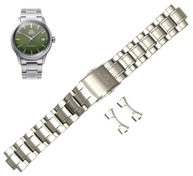 Bransoleta stalowa do zegarka męskiego Orient RA-AC0M09E30B srebrna 20 mm