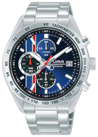 Zegarek Lorus chronograf męski RM393JX9 stalowy wodoszczelny