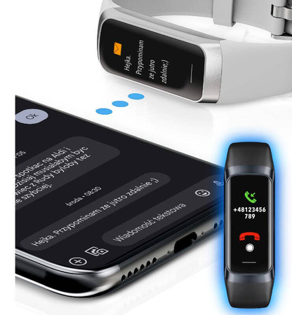 SmartWatch Rubicon RNCF05 fioletowy