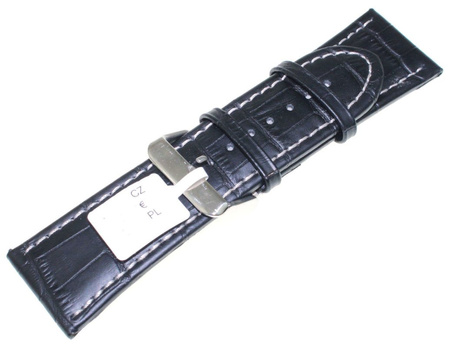 Skórzany pasek do zegarka 30 mm JVD R14501-30