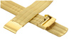 Bransoleta stalowa do zegarka 14 mm Bisset BM-103/14 Gold