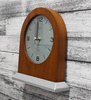 Zegar kominkowy drewniany JVD HS24012.11 19 cm