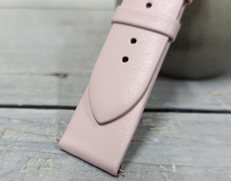 Skórzany wodoodporny pasek do zegarka 20 mm HIRSCH Cashmere M 03902123-2-20