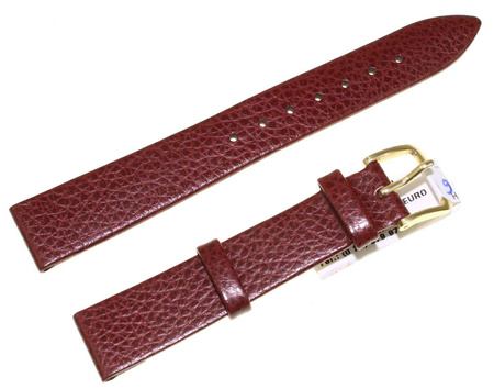 Skórzany wodoodporny pasek do zegarka 16 mm HIRSCH Dakota 17800260-1-16