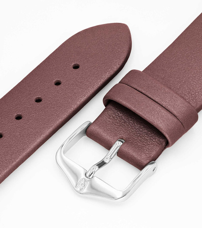 Skórzany wodoodporny pasek do zegarka 16 mm HIRSCH Cashmere M 03902161-2-16