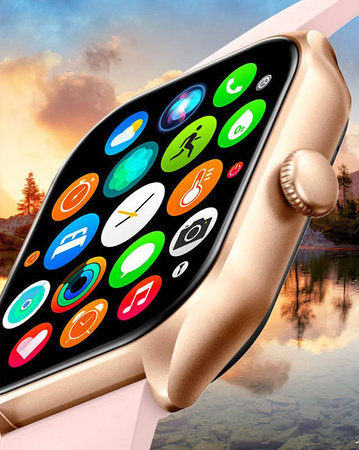 SmartWatch Rubicon RNCF03 beżowy silikon BT Call
