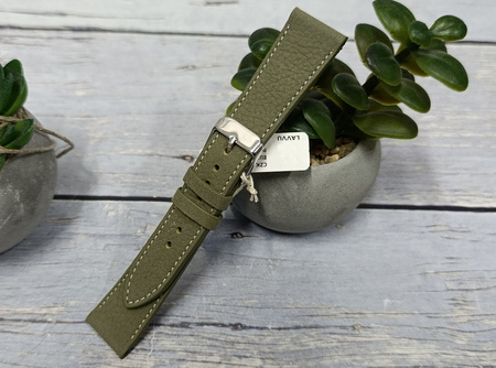 Skórzany pasek do zegarka 22 mm Lavvu Davinci LSAAG22 skóra licowa