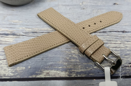 Skórzany pasek do zegarka 14 mm Lavvu LIZARD LSAFF14 skóra licowa