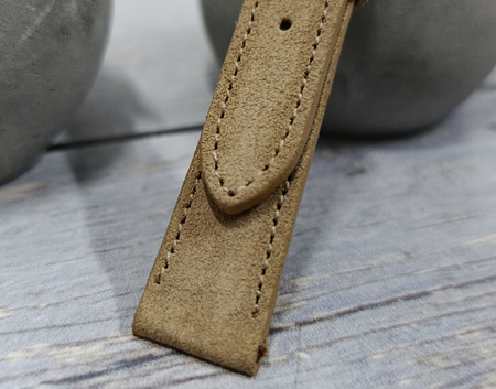 Skórzany pasek do zegarka 14 mm Lavvu SUEDE LSAEF14 skóra licowa