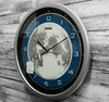 Zegar ścienny SEIKO QXA831S 40 cm świecący księżyc