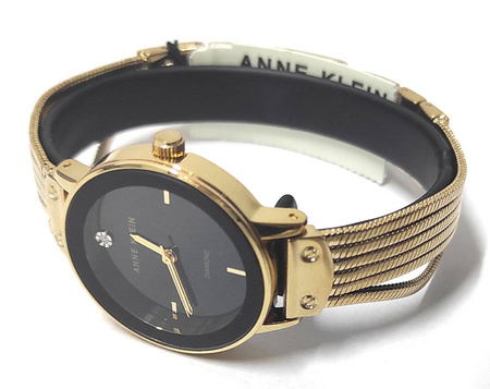 Zegarek Anne Klein AK/3220BKGB Diamond Gold and Black