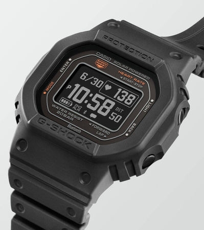 Zegarek Casio G-Shock G-SQUAD DW-H5600-1ER Tętno Kroki