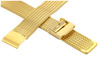 Bransoleta stalowa do zegarka 18 mm Bisset BM-104/18 Gold