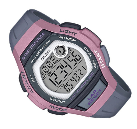 Zegarek Casio Sportowy LWS-2000H-4AVEF Step Tracker