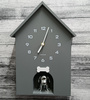 Zegar Karlsson KA6096GY szary Dog House szczekanie psa