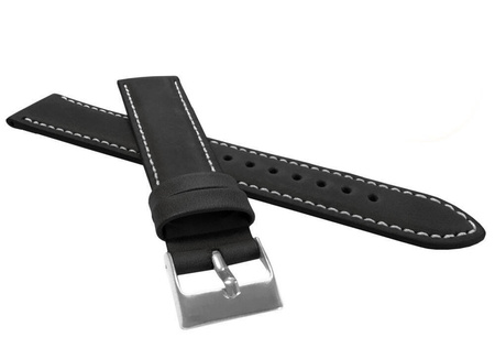 Skórzany pasek do zegarka 22 mm XL Lavvu LSBXB22 skóra licowa