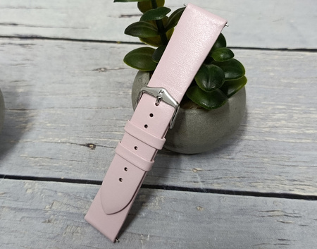 Skórzany wodoodporny pasek do zegarka 18 mm HIRSCH Cashmere M 03902123-2-18
