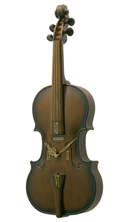 Zegar ścienny Rhythm 4MHA03WD06 melodie dla muzyka 18x49 cm