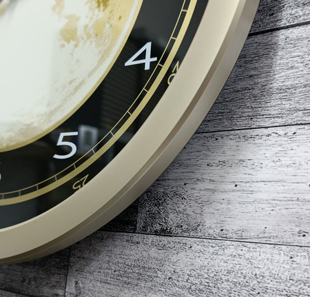 Zegar ścienny SEIKO QXA831G 40 cm świecący księżyc