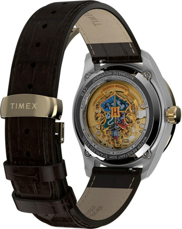 Zegarek Timex Harry Potter x Timex Waterbury Skeleton Automatic TW2Y75500