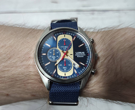 Zegarek Lorus męski RM357GX9 Box Set Chronograf