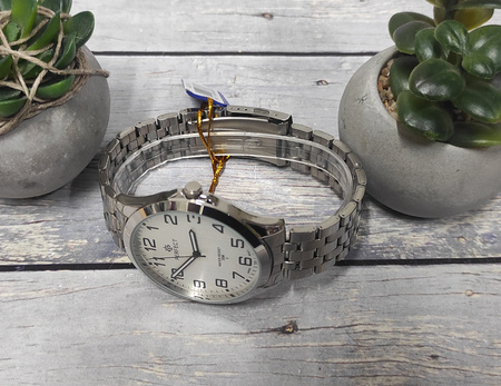 Zegarek Perfect G467-04 męski klasyczny czytelny 48 mm