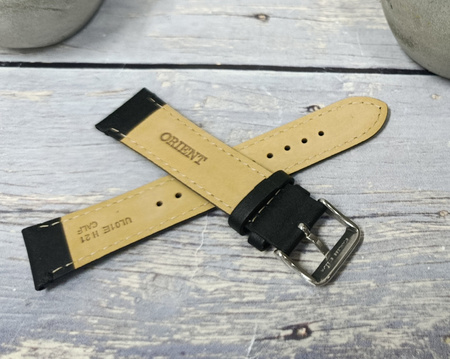 Pasek do zegarka Orient Bambino UL01E012J0 21 mm czarny