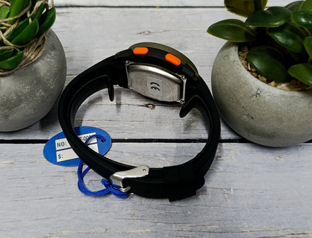 Zegarek Xonix DBF-003 młodzieżowy elektroniczny szary 42 mm