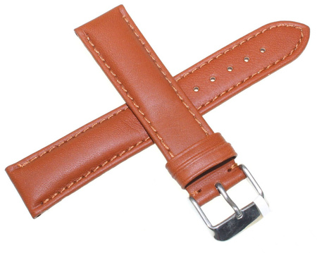 Skórzany pasek do zegarka 20 mm JVD R20603-20