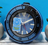 Budzik Seiko QHE207E 10 cm obrotowy pierścień