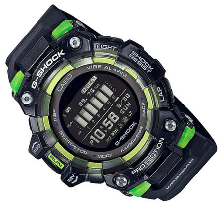 Zegarek Casio G-Shock G-SQUAD GBD-100SM-1ERER z krokomierzem