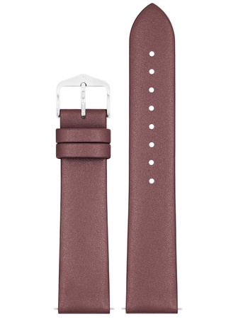 Skórzany wodoodporny pasek do zegarka 12 mm HIRSCH Cashmere M 03902161-2-12