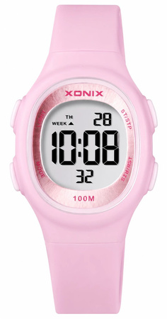 Zegarek Xonix BBR-002 dziecięcy elektroniczny różowy