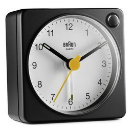 Budzik Braun BC02XBW Kostka