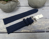 Skórzany pasek do zegarka 20 mm Lavvu SUEDE LSAEL20 skóra licowa