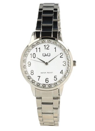 Biżuteryjny zegarek damski Q&Q QB09-204