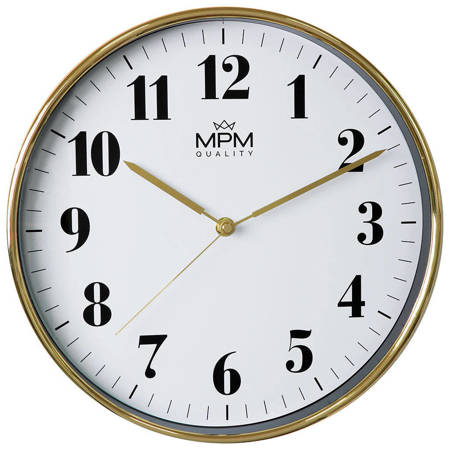 Czytelny zegar ścienny MPM E01.3853.800090 30 cm