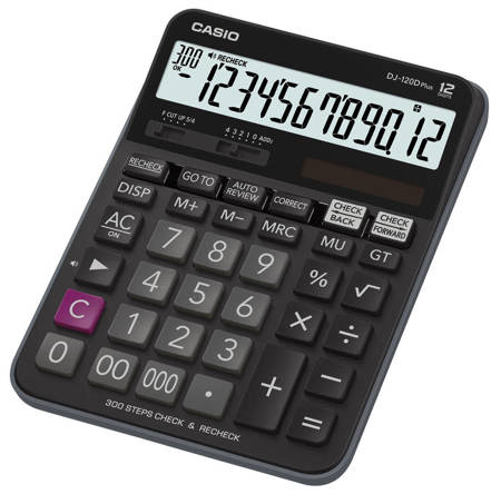 Kalkulator Casio DJ-120DPlus 300 kroków
