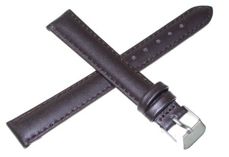 Skórzany pasek do zegarka 16 mm JVD R17502-16P XL